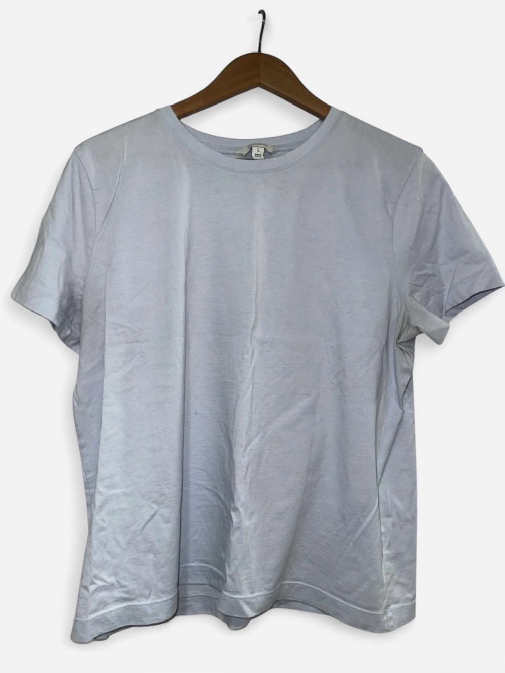 Banana Republic Light Blue Crew Neck Tee